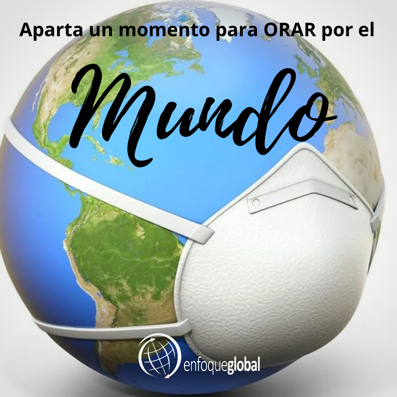 🔸 Aparta un momento ⏰  para #ORAR 🙏 por el #Mundo! 🌎